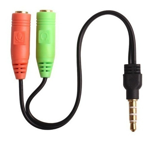 Adaptador Miniplug 3.5 Audio Trs Auricular Y Micrófono Ps4 