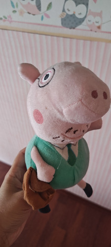 Peluche De Peppa Pig. Familia Completa Precio Por Unidad!!! Rosa (Usado)