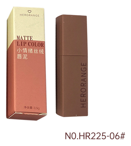 Brillo De Labios C Lip Mud Velvet Matte De Larga Duración, M