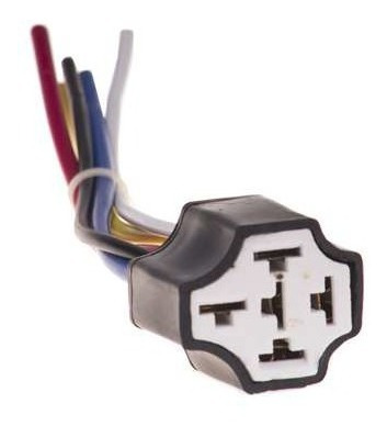 Conector Relay 5 Patas Ceramica Cable Reforzado 30cms