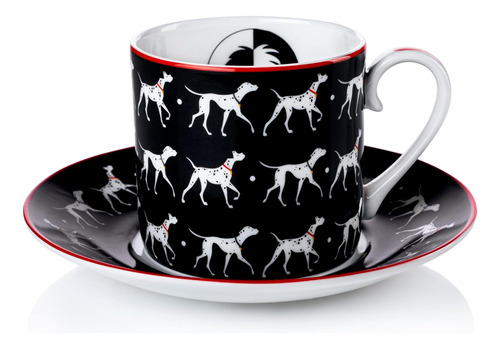 Taza Y Platillo Cruella De The English Ladies Co Disney 101 