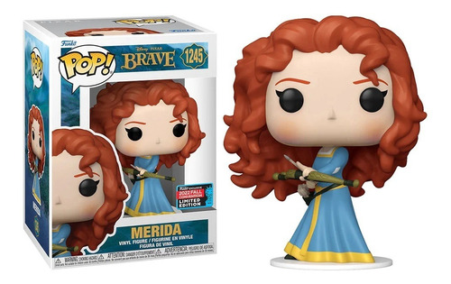 Funko Pop Merida 1245 Brave Disney Comicon Nycc 2022 