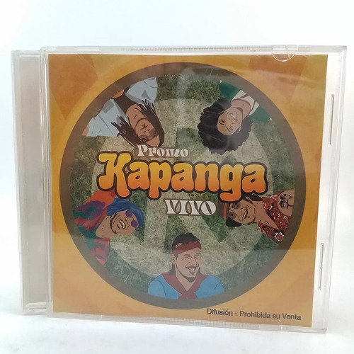 Kapanga Promo Vivo  Cd Single El Universal Nuevo