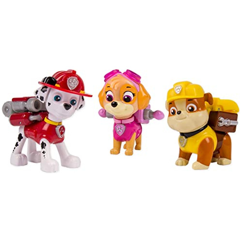 Paw Patrol, Cachorros De Accion, Paquete De 3