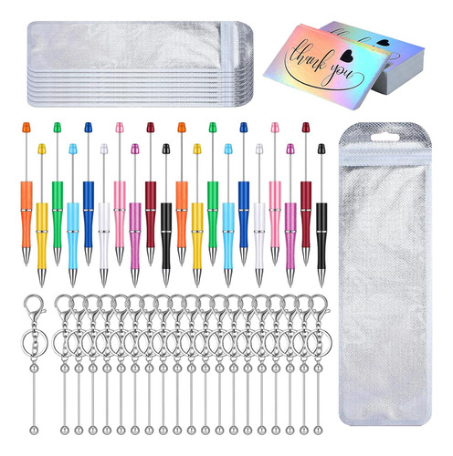 Bolígrafo De Con Cuentas Surtidas, Kits De Manualidades Diy