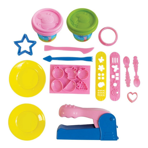 Mega Kit Da Peppa Pig Massinha De Modelar Ki Massa Sunny