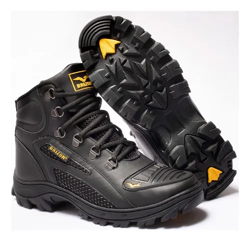 Bota Coturno Adventure Masculina Palmilha em Gel Impermeável — R$ 94,99 em Mercado Livre, 62% OFF