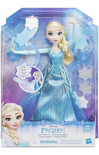 Muñeca Elsa De Disney Frozen Snow Powers