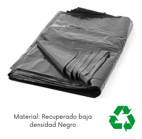 Bolsa Negra Oxo-biodegradable 90cm X 120cm Cal 250 Um 1 K