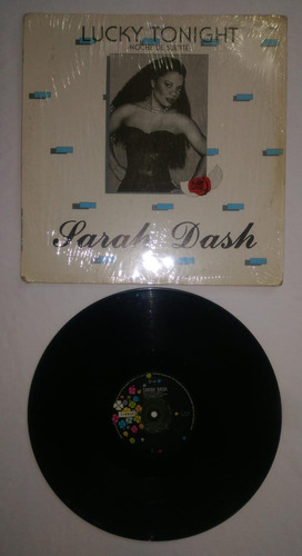 Sarah Dash Noche De Suerte Lp Maxi Vinil Impecable 1983