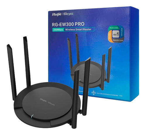 Router Wifi 4 300m Ruijie 4 Antenas 5dbi