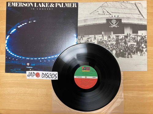 Vinilo Emerson, Lake & Palmer In Concert