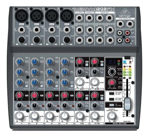 Behringer Xenyx 1202fx Mezcladora Procesador De Efectos