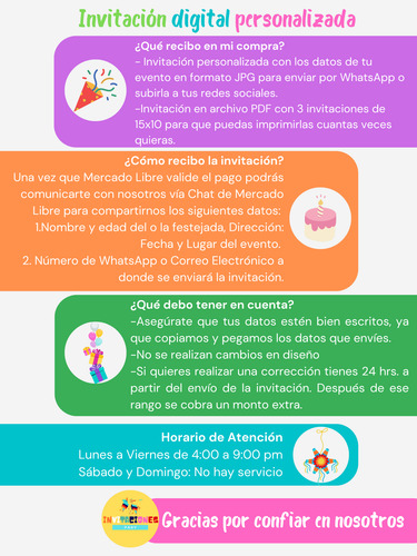 Invitación Digital Personalizada Spider Man