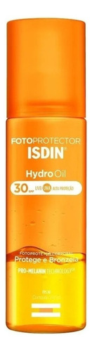 Fotoprotetor Solar Isdin Hydrooil Fps30 Com 200ml
