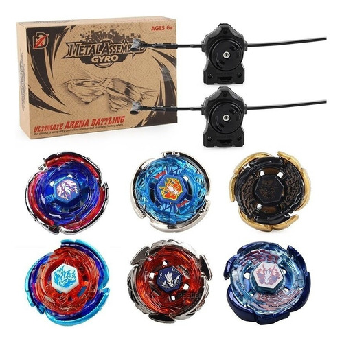 Xlm Set Fusion Beyblade Galaxy Pegasis Dragon Metal Master