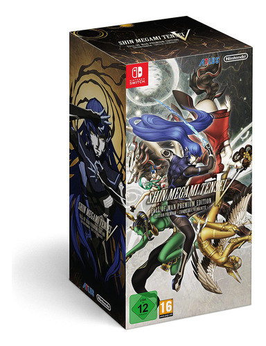 Shin Megami Tensei V Fall Of Man Edición Premium Switch Nuev