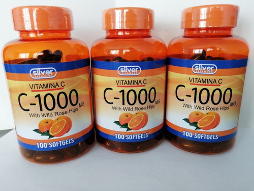 Vitamina C De1000 Mg X100 Perlas - L a $1
