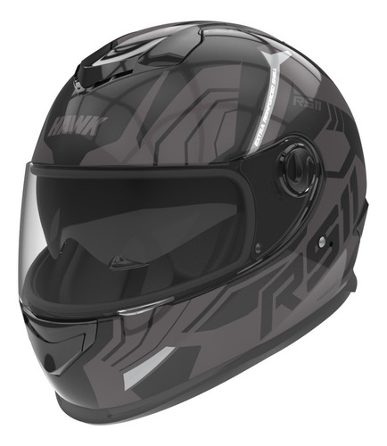 Casco Moto Hawk Rs11 F Integral Negro Tienda Oficial