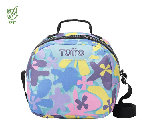 Lonchera Bolso Para Comida Totto Ecole Borrador Celeste 6js