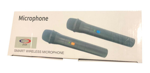 Par Micrófonos Inalámbricos Zv24  Wireless Receptor Pendrive