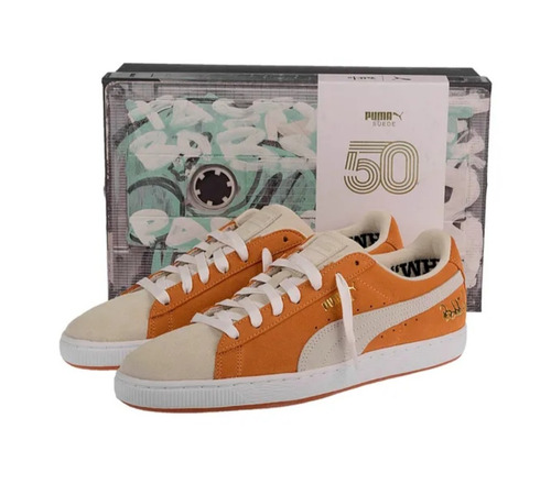 puma suede classic laranja