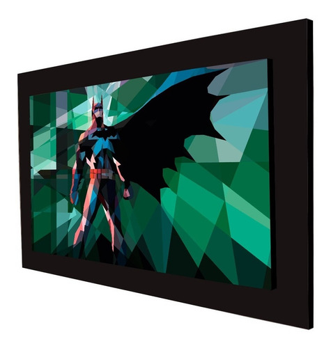 Cuadro 60x40cms Decorativo Batman Polyart+envío Gratis