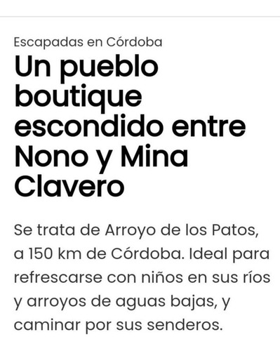 Imagen 6 de 8 de Lotes En Venta - Arroyo De Los Patos- Cordoba