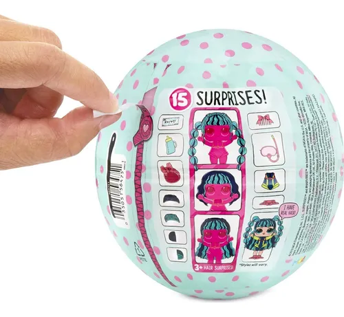 Muñeca L.o.l. Surprise! Hairvibes 15 Sorprisas Y Cabello