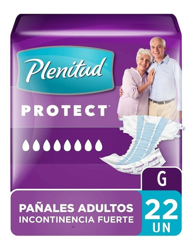 Plenitud Pañal Desechable Adulto Protect Plus Talla G 22unid