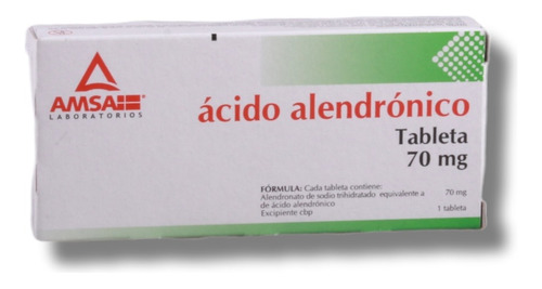 Ácido Alendronico 4 Tabletas 70mg