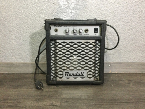Amplificador Mini Para Guitarra Eléctrica Modelo Rg8 Randall Negro (Usado)