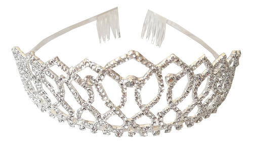 Tiara Corona Strass Novias 15 Años  P35