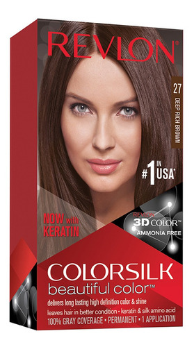 Tinte Cabello Colorsilk Colorkeratina Cataño Cálido Profundo