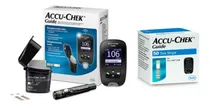 Comprar Combo Glucometro Accu Chek Guide + Punzador + Caja 50 Tiras