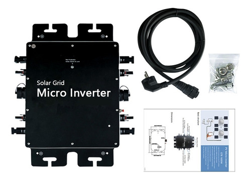 2000w Micro Inversor Solar,mppt Grid Wifi Microinversor Ip65