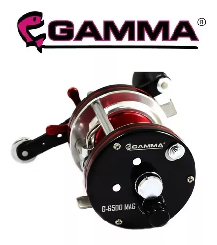 Reel Rotativo Gamma G-6500/1 Mag Pesca Costa Dorado Surubi