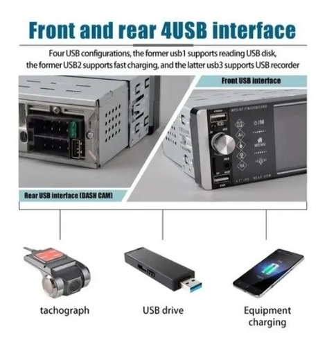 Radio 1 Din Mirror Link Touch Audi A1