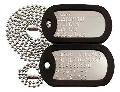 Hyakoz 25 PCS Etiquetas Estilo Ejército Chapa Militar Personalizada  Etiquetas de Identificación de Mascotas Collar con Placa de Identidad  Personalizada Colgantes para Collar Perro Gato Mascota Grabada : :  Productos para mascotas