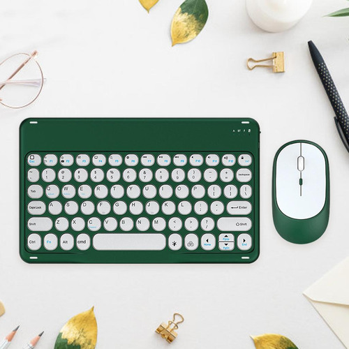 Teclado Y Mouse Inalámbricos Recargable Portátil