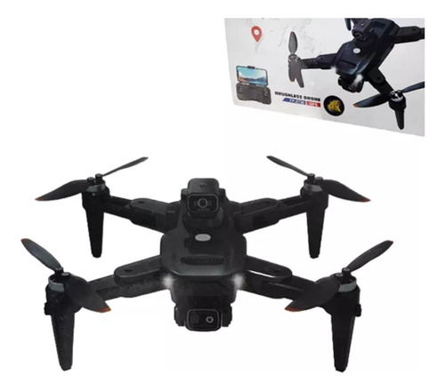 Drone Fp-z736 Max Sensor Obstáculos 360 4k Gps Wifi Negro