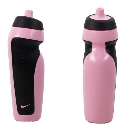 Botella Nike Sport Rosa Negro 600 Ml Original