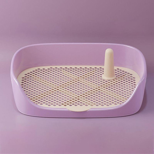 Entrenamiento De Perros Orinal Inodoro Púrpura 40x30x11cm