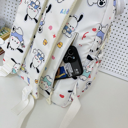 Mochila Informal Con Estampado De Dibujos Animados