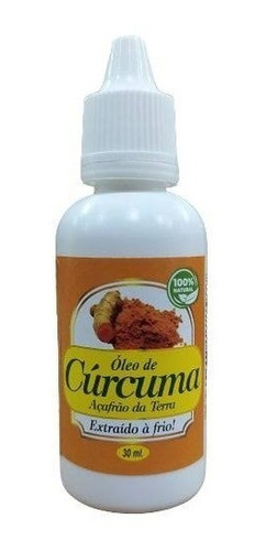 Óleo De Cúrcuma - Açafrão Da Terra