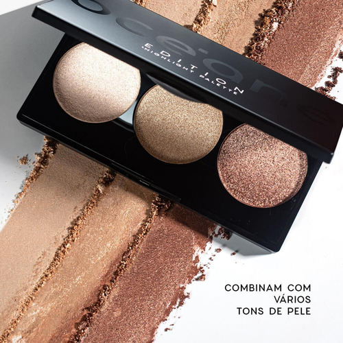 Paleta De Iluminadores Highlight Palette Océane Edition 7,2g