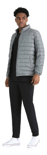Parka Hombre Packable Regular Fit Gris Dockers