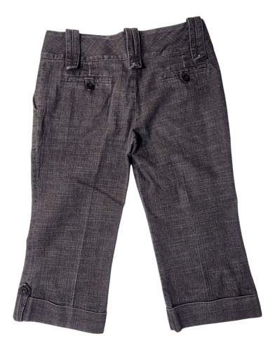 Pantalón Capri Para Mujer T 30 Mex Vi Line Algodón Jaspeado