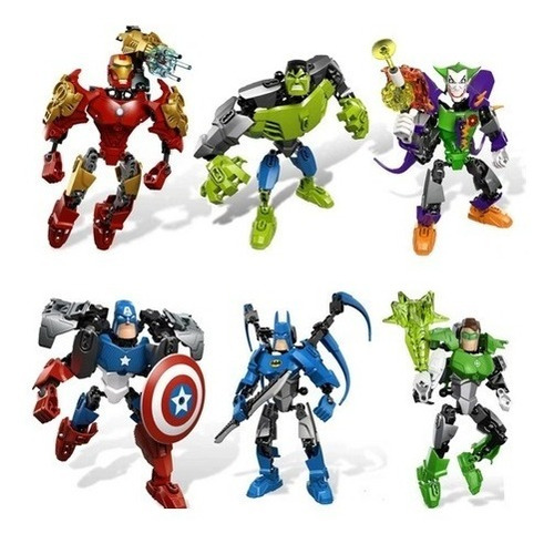 Muñeco De Avengers Figura De Accion Vengadores Juguete Niño