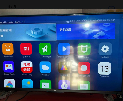 Pantalla Smartv Xiaomi Para Personas De China 43 Nuevas (Usado)